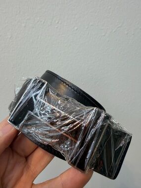 Hermes Tan Leather Belt with H Contrast Stitching 3.2*88cm